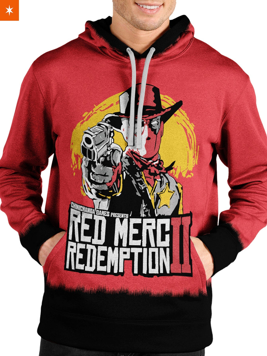 Fandomaniax - Red Merc Unisex Pullover Hoodie