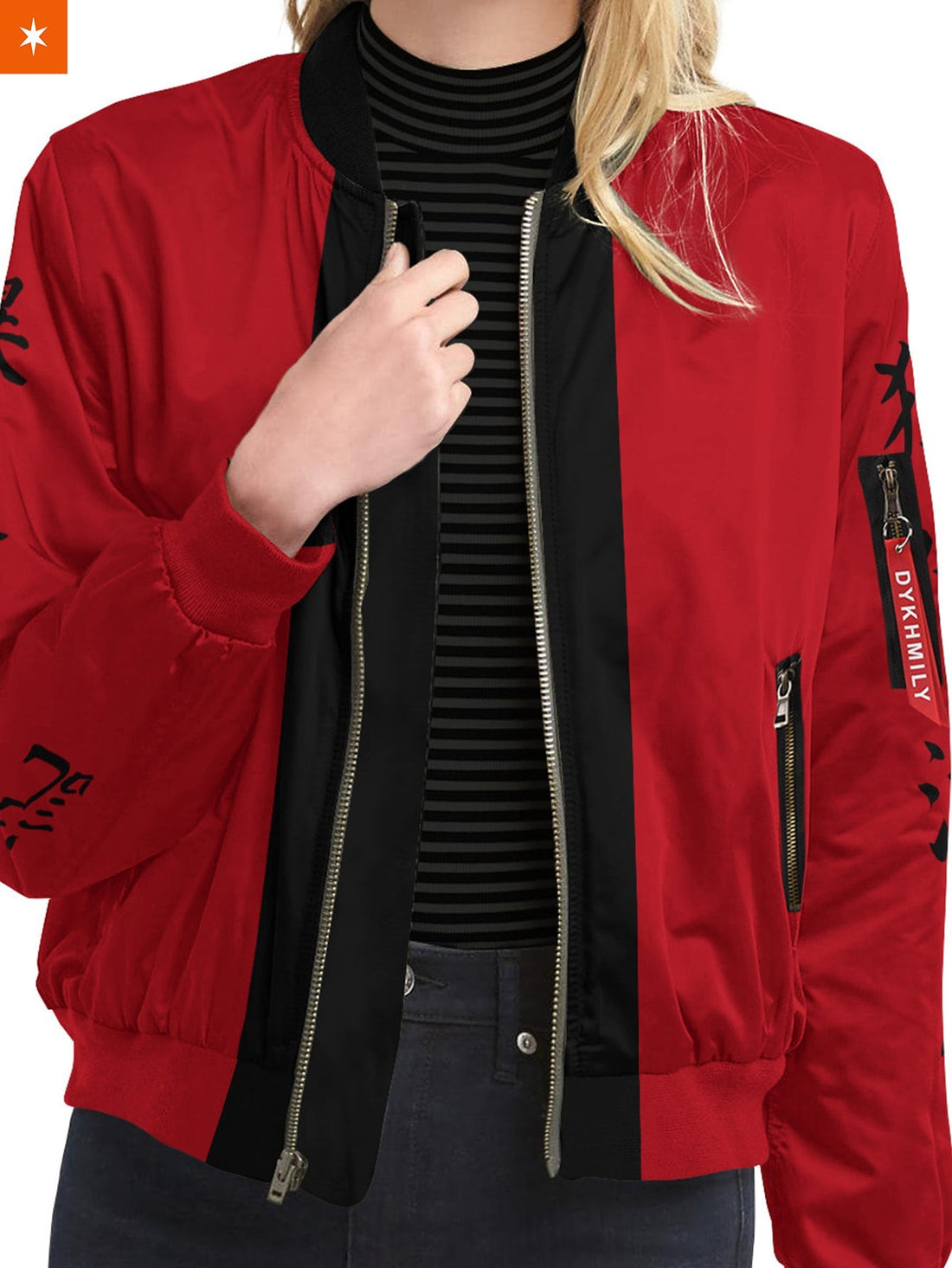 Fandomaniax - Red Tenjiku Bomber Jacket