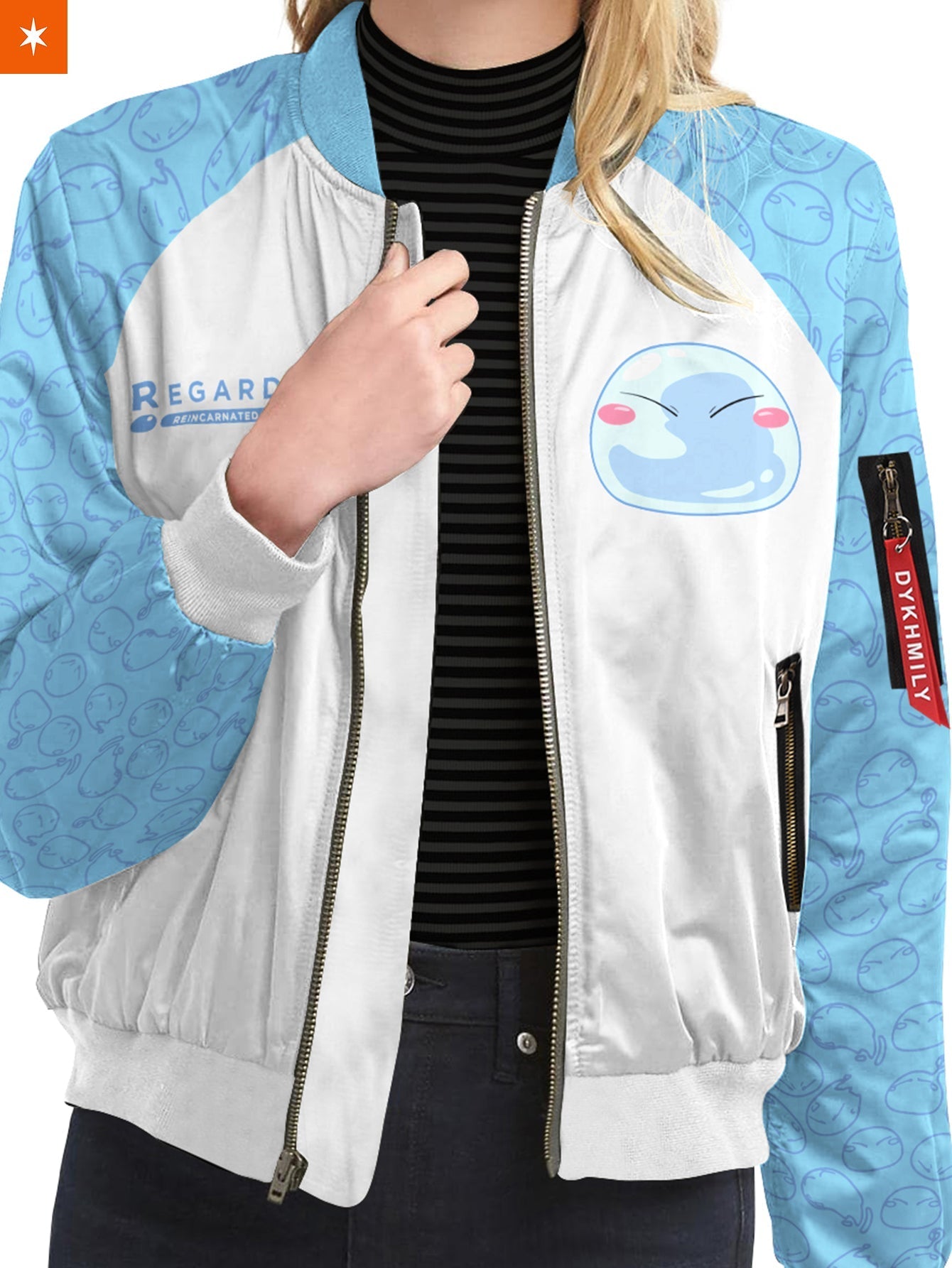 Fandomaniax - Reincarnated to Slime Bomber Jacket