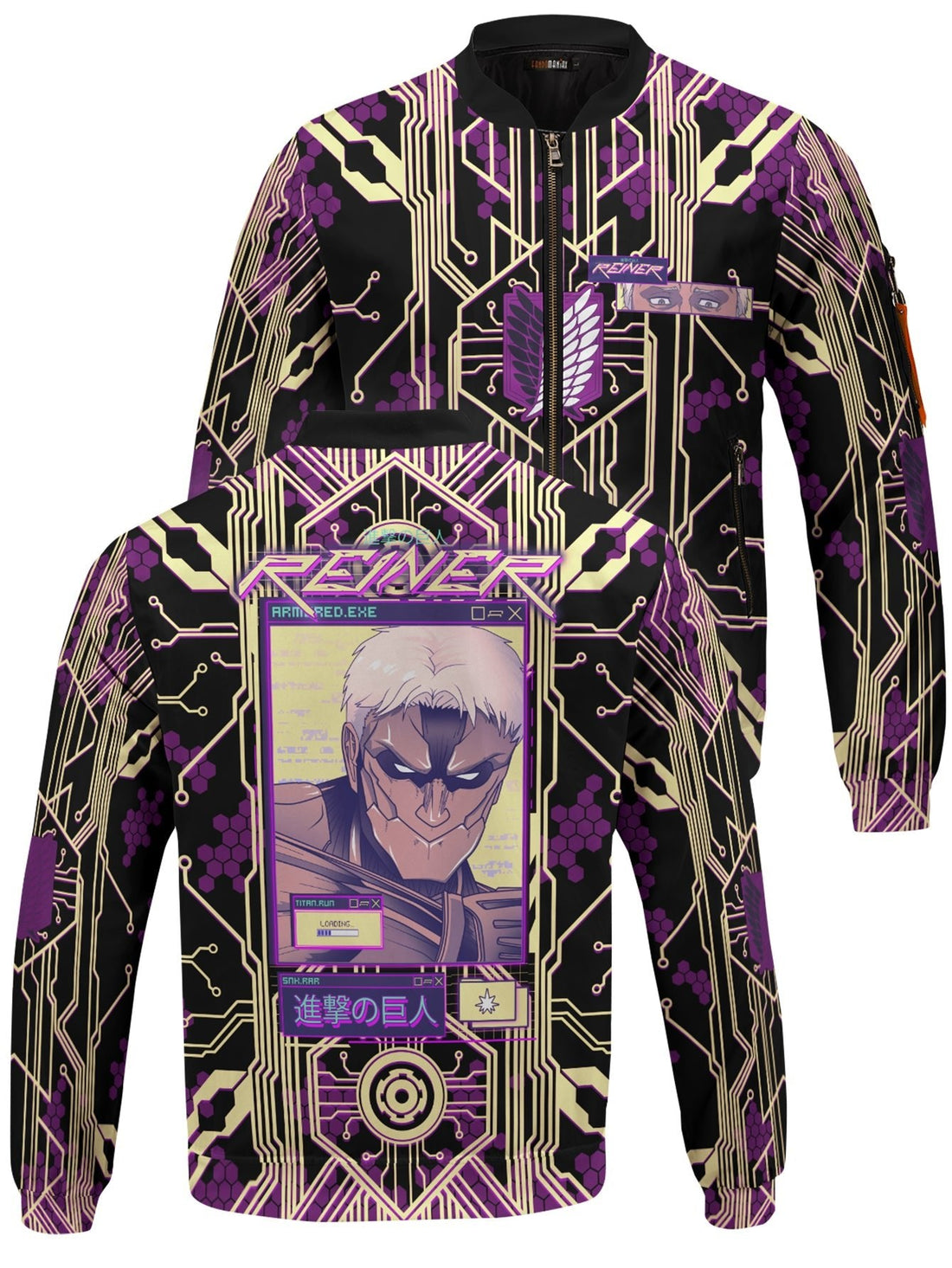 Fandomaniax - Reiner Cyber Bomber Jacket