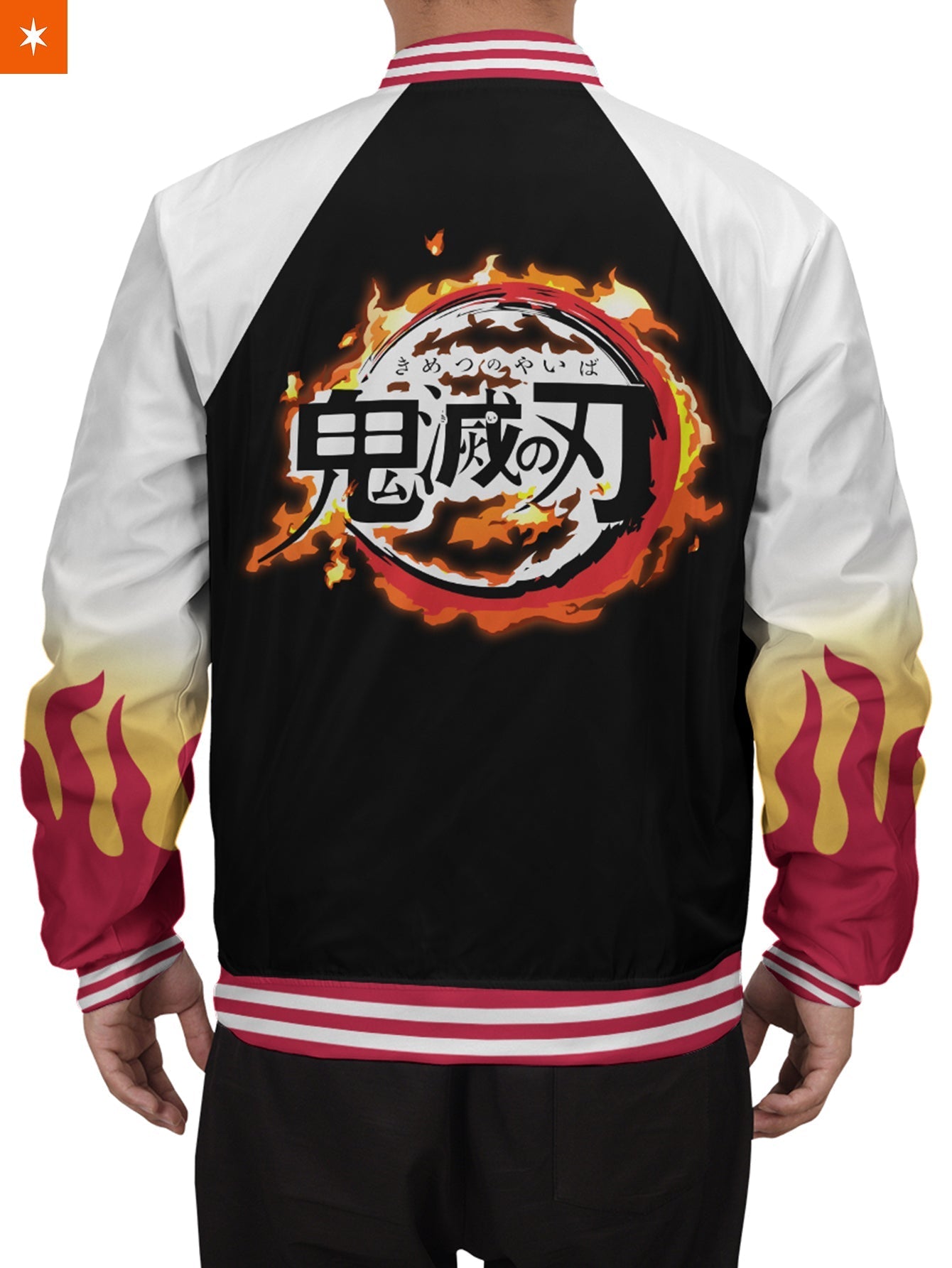 Fandomaniax - Rengoku Jersey Bomber Jacket