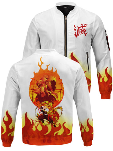 Fandomaniax - Rengoku Spirit Bomber Jacket