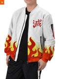 Fandomaniax - Rengoku Spirit Bomber Jacket