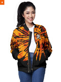 Fandomaniax - Rengoku Tie Dye Bomber Jacket