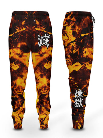 Fandomaniax - Rengoku Tie Dye Jogger Pants