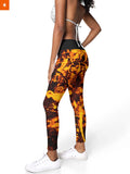 Fandomaniax - Rengoku Tie Dye Unisex Tights