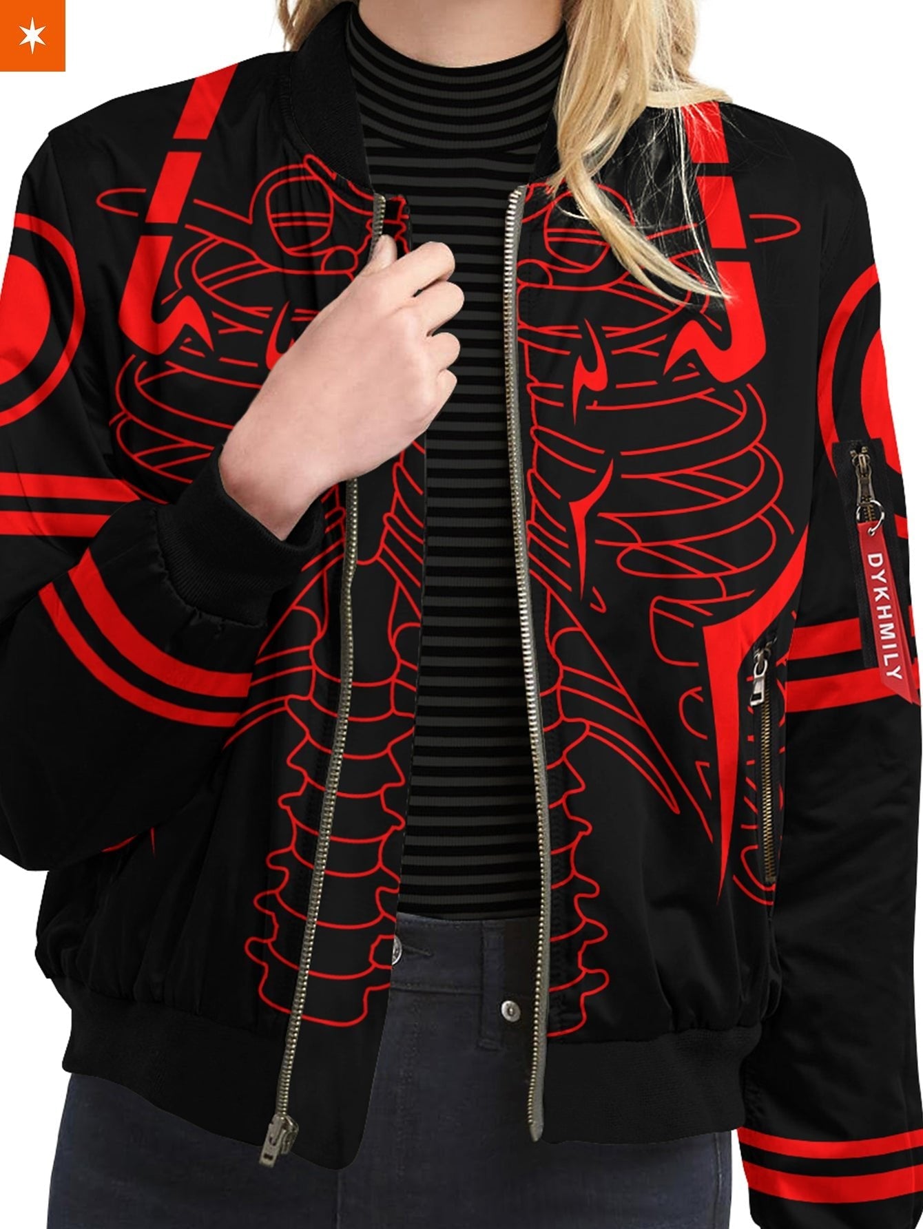 Fandomaniax - Rib Sukuna Bomber Jacket