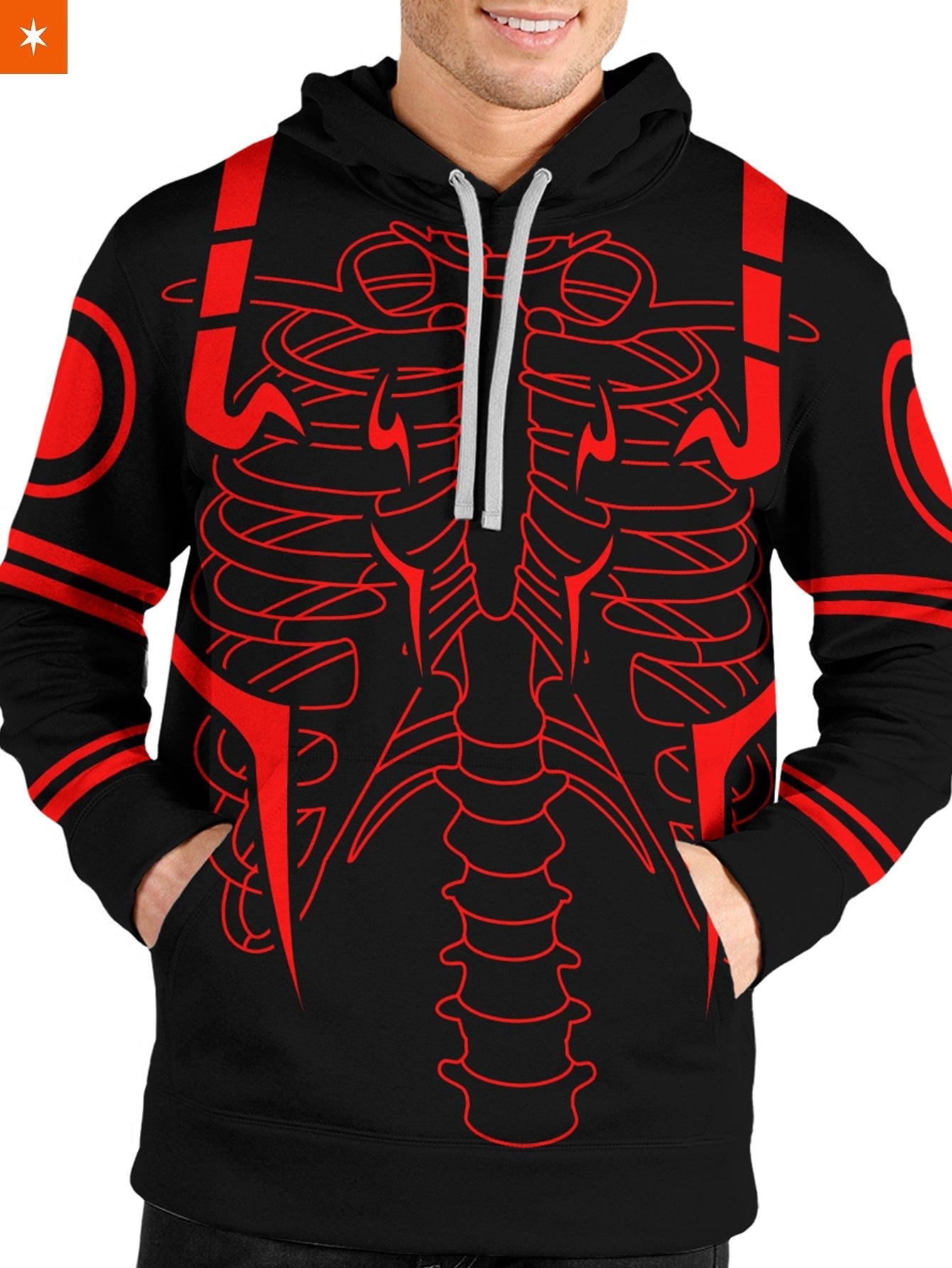 Fandomaniax - Rib Sukuna Unisex Pullover Hoodie