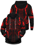 Fandomaniax - Rib Sukuna Unisex Pullover Hoodie