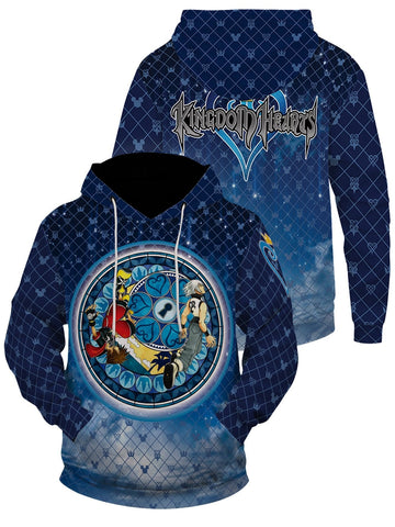 Fandomaniax - Riku and Sora Unisex Pullover Hoodie