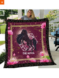 Fandomaniax - Rin The Horse Quilt Blanket