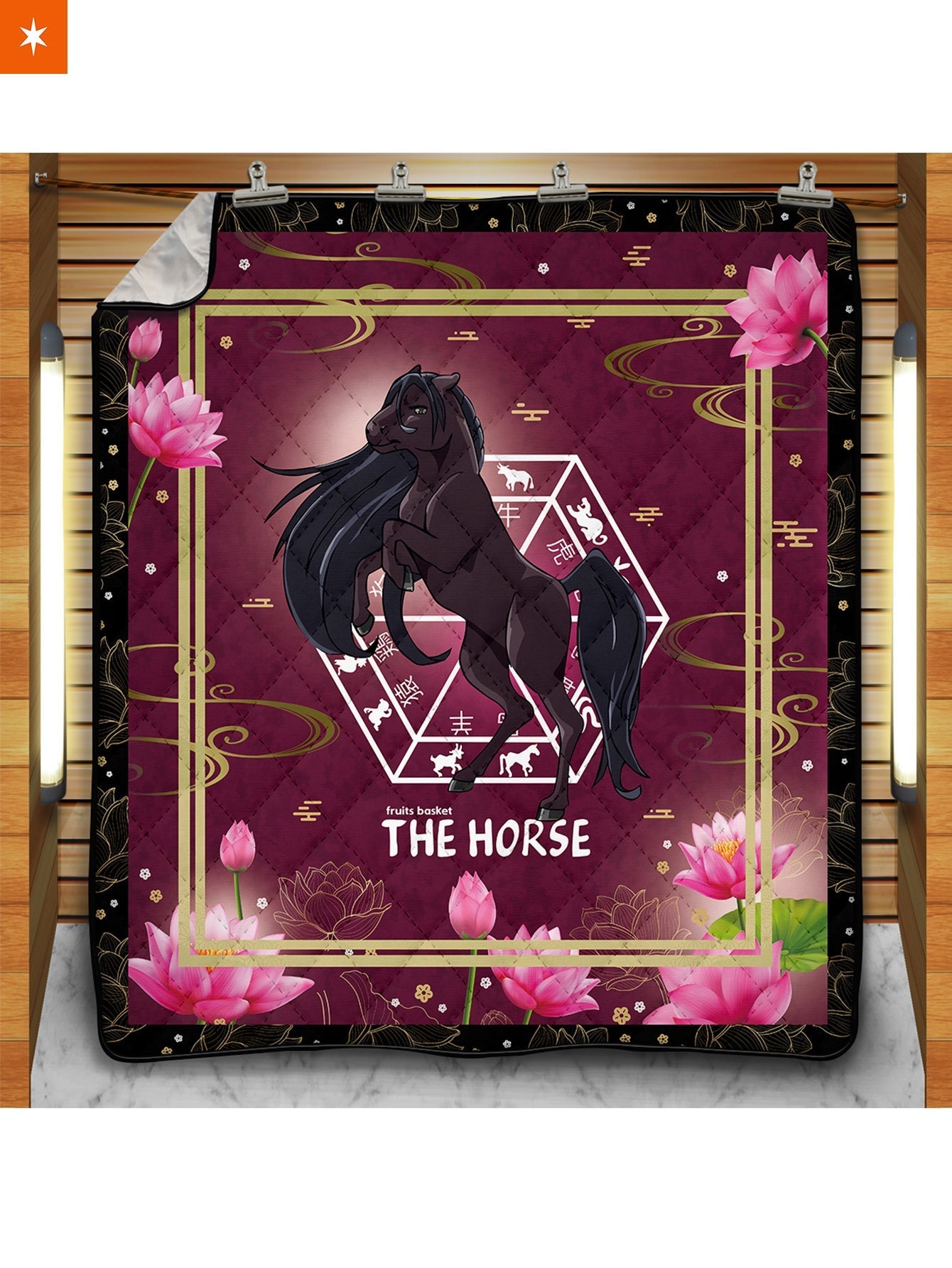 Fandomaniax - Rin The Horse Quilt Blanket