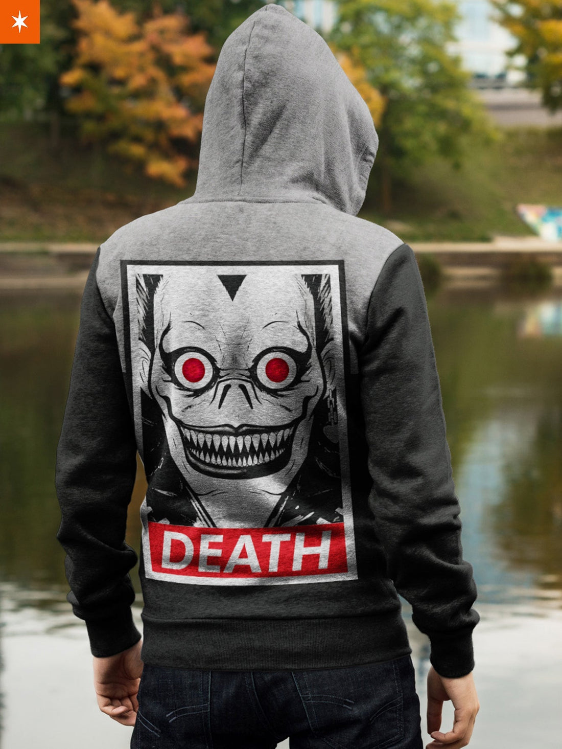 Fandomaniax - Ryuk Unisex Zipped Hoodie