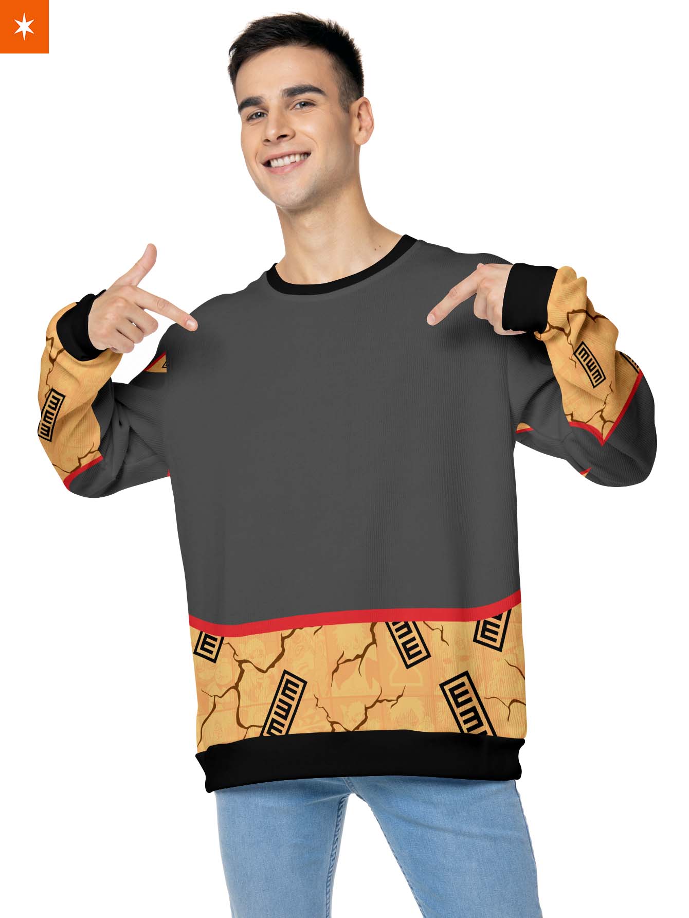 Fandomaniax - Sand Monster Sheath Unisex Wool Sweater