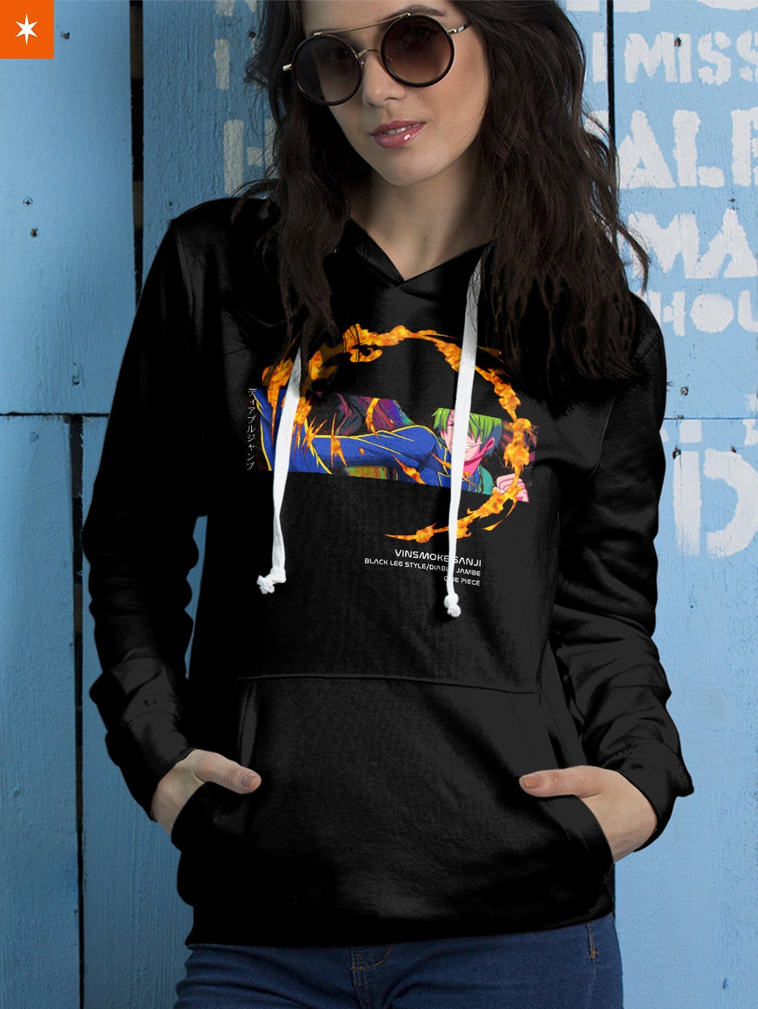 Fandomaniax - Black Leg Psych Unisex Pullover Hoodie