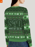 Fandomaniax - SAO Xmas Unisex Wool Sweater