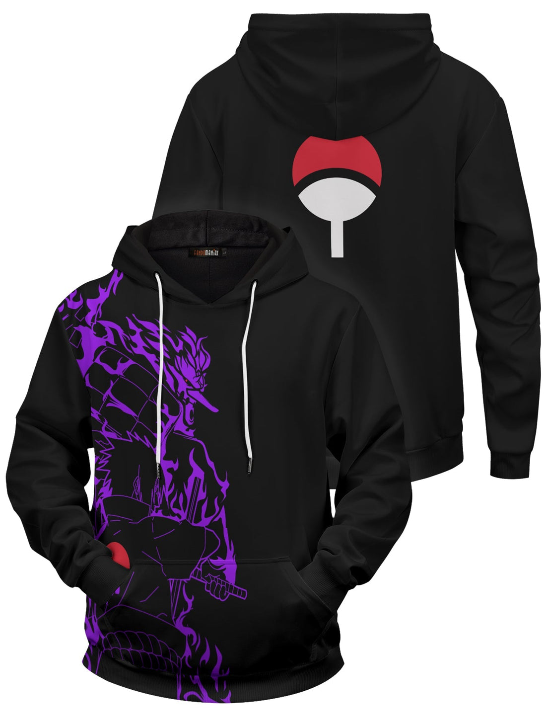 Fandomaniax - Sasuke Semblance Unisex Pullover Hoodie