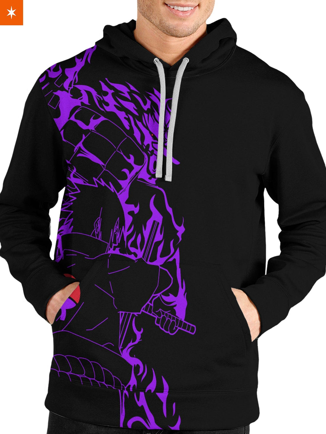 Fandomaniax - Sasuke Semblance Unisex Pullover Hoodie