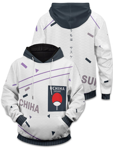 Fandomaniax - Sasuke Uchiha Unisex Pullover Hoodie