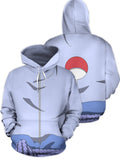 Fandomaniax - Sasuke Unisex Pullover Hoodie