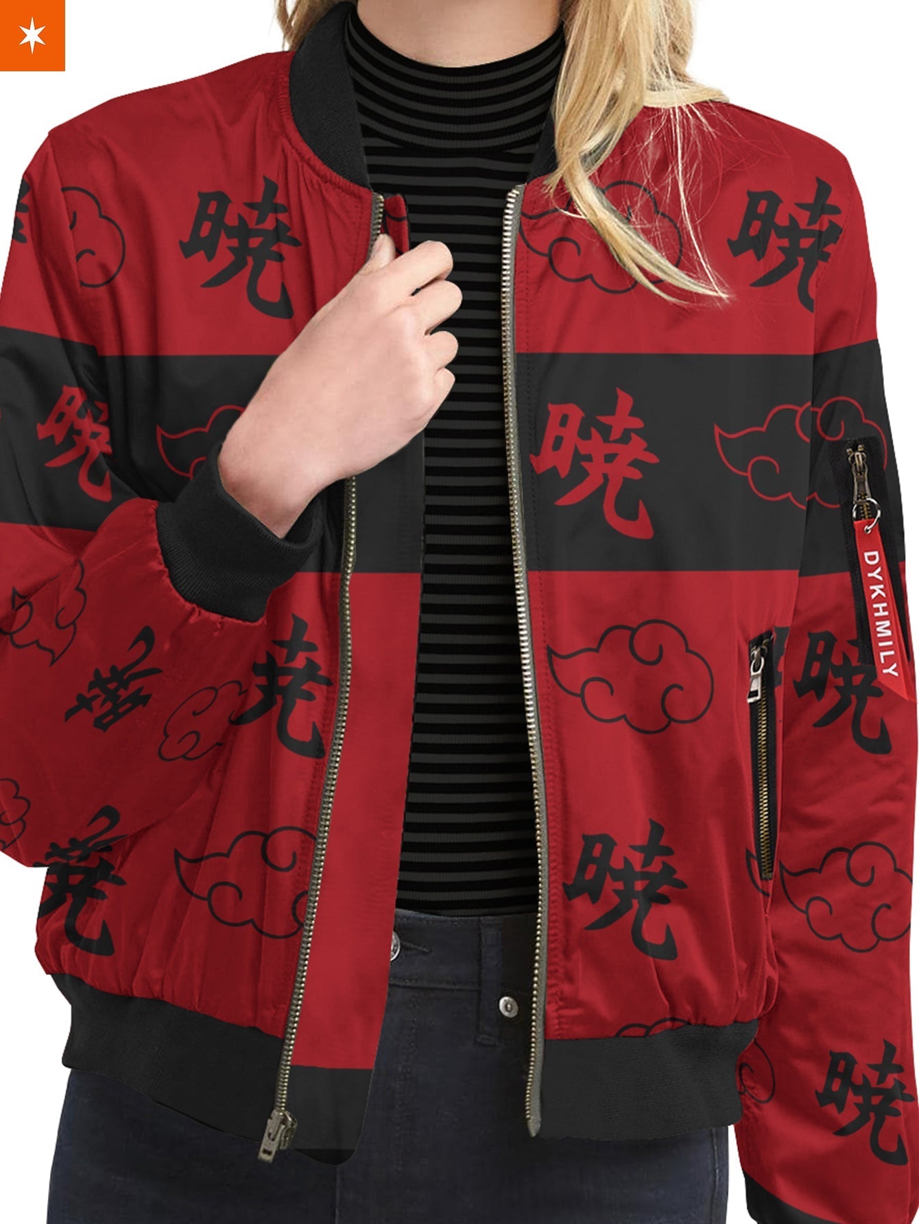 Fandomaniax - Scarlet Dawn Bomber Jacket