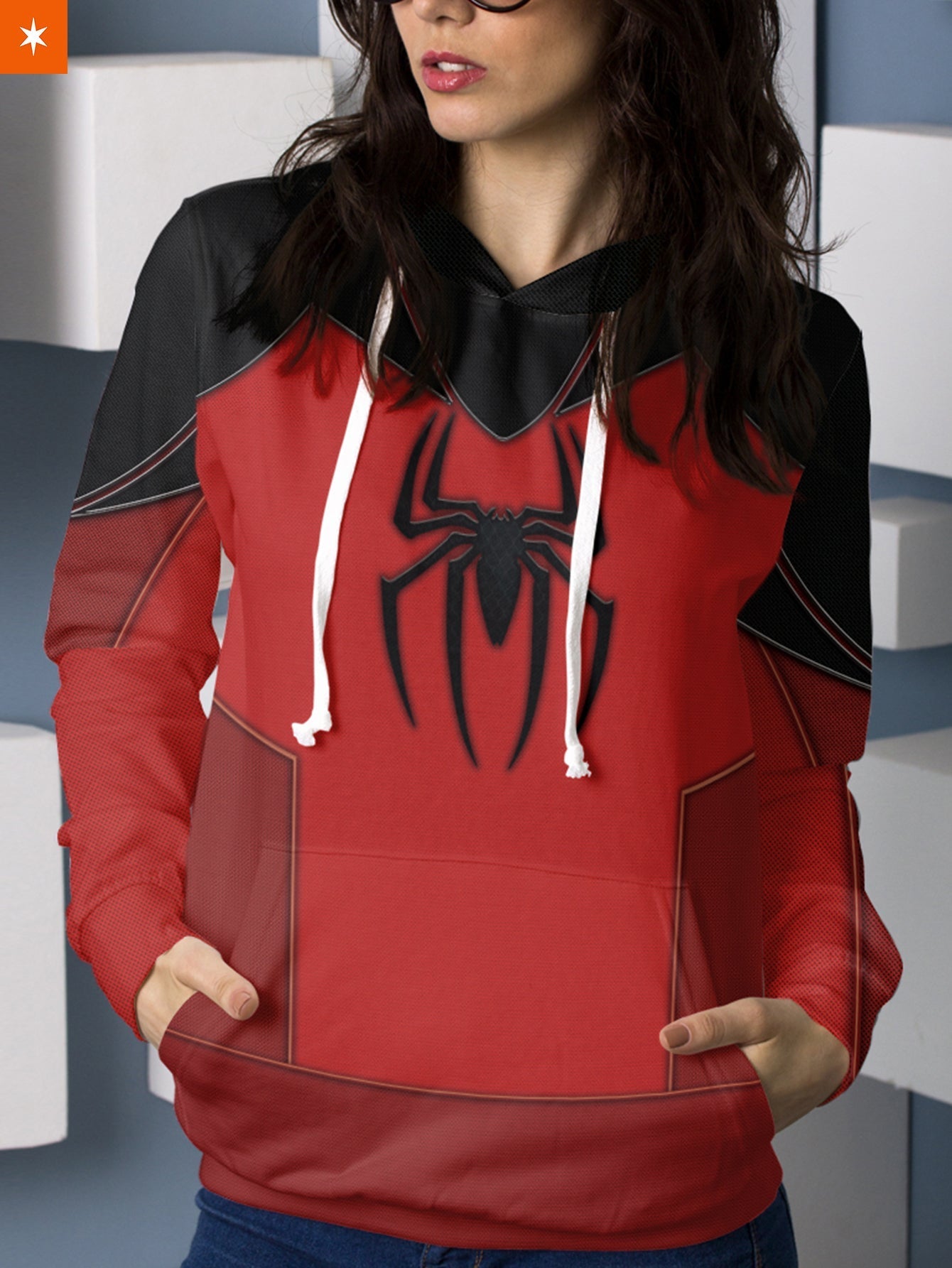 Fandomaniax - Scarlet Spider II Unisex Pullover Hoodie