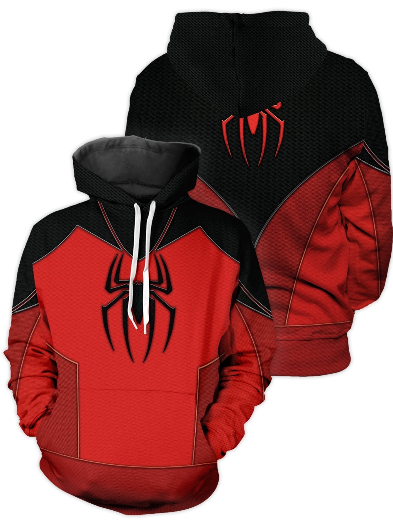 Fandomaniax - Scarlet Spider II Unisex Pullover Hoodie