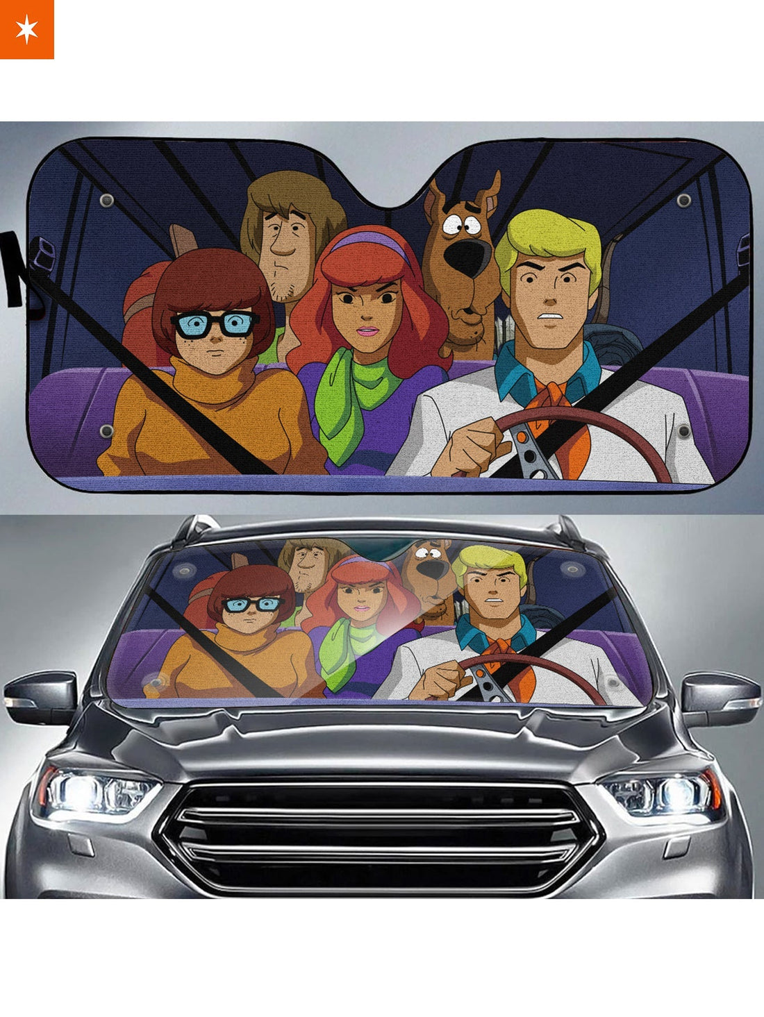 Fandomaniax - Scooby Doo Auto Sun Shade