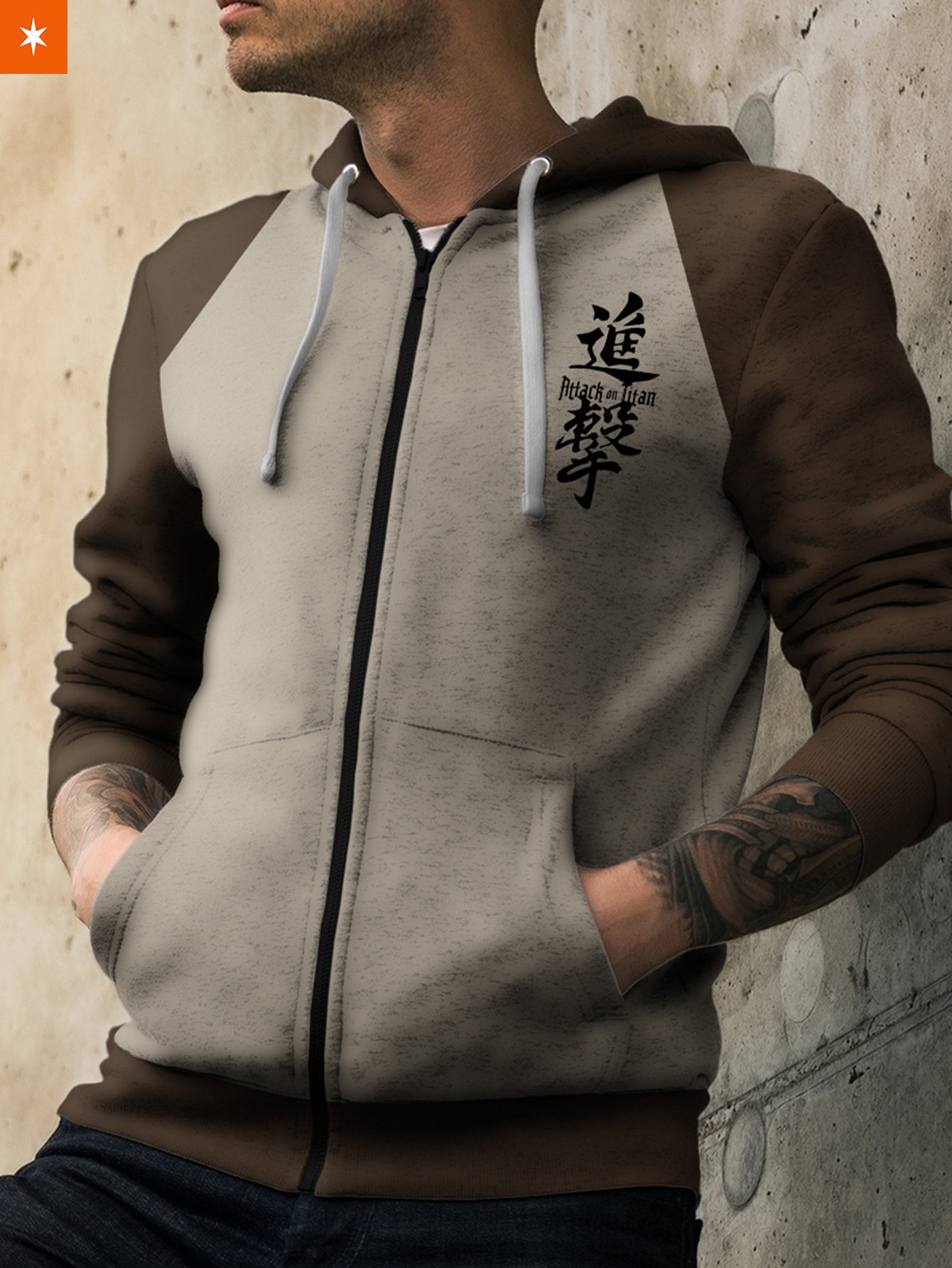 Fandomaniax - Scout Regiment Unisex Zipped Hoodie