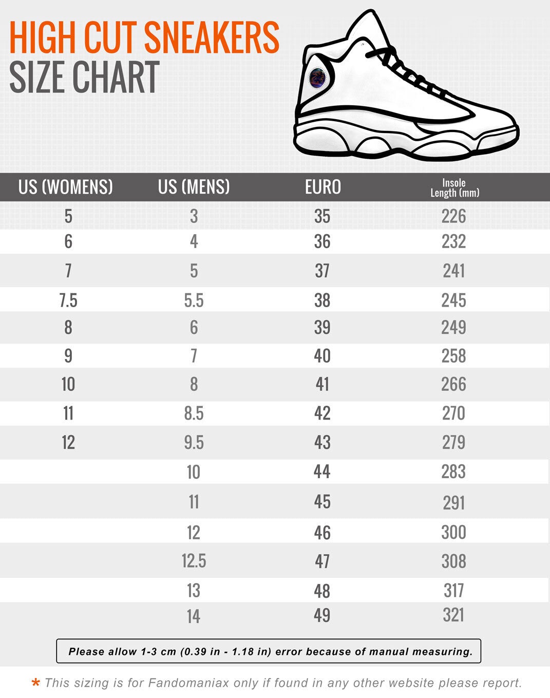 Fandomaniax - Scouting Legion High Cut Sneakers