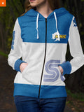 Fandomaniax - Sega Sonic Unisex Zipped Hoodie