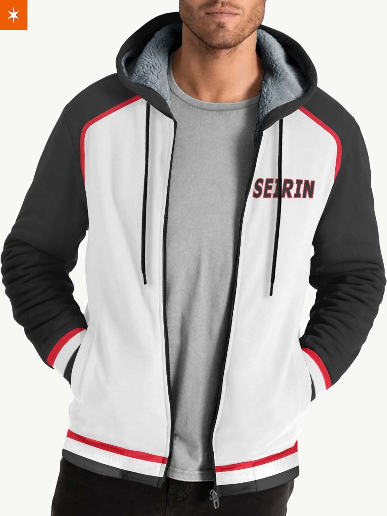 Fandomaniax - Seirin Velvet Hoodie