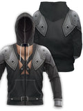 Fandomaniax - Sephiroth Unisex Zipped Hoodie