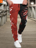 Fandomaniax - Red Hair Fashion Jogger Pants