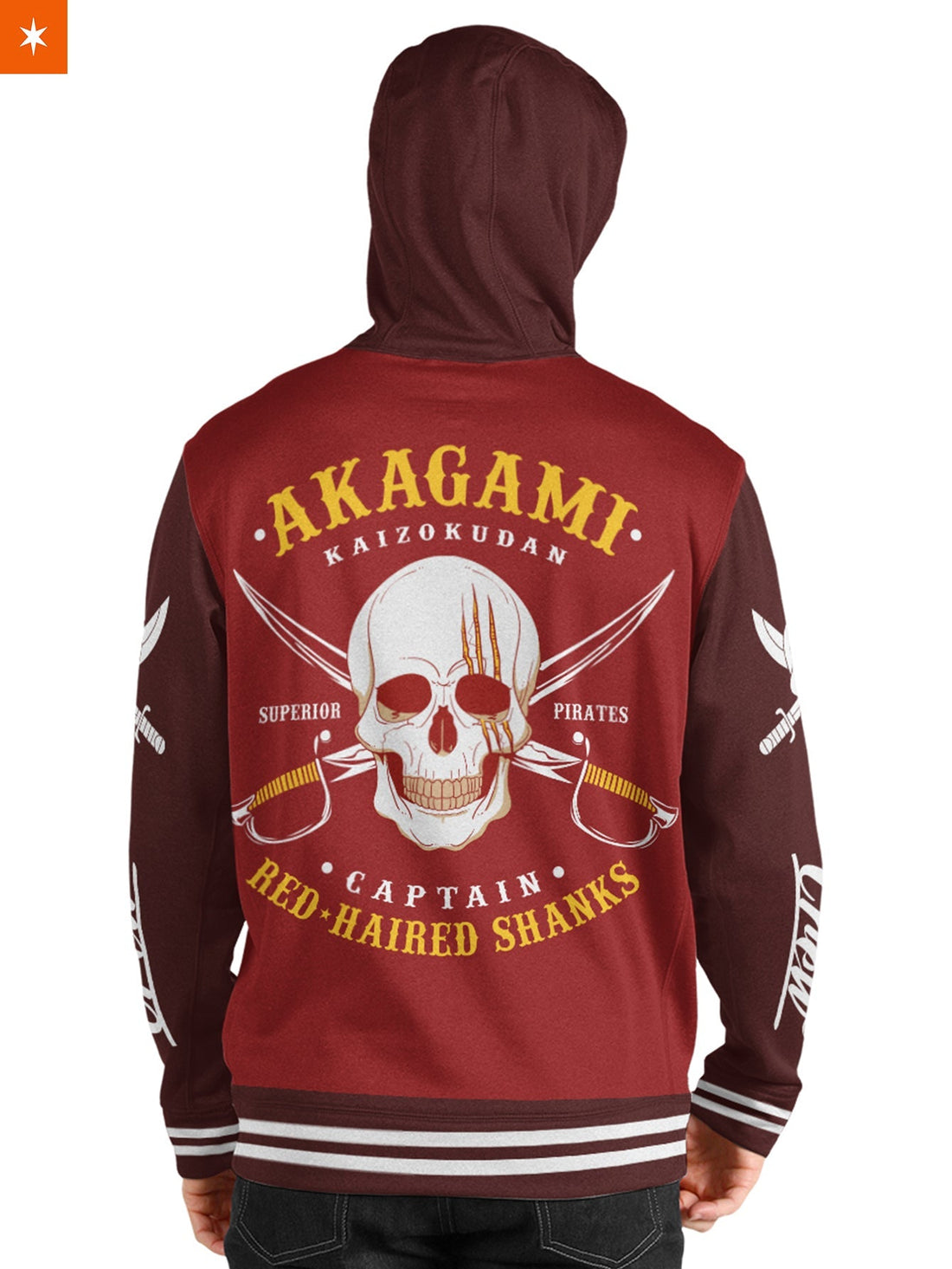 Fandomaniax - Red Hair Jersey Unisex Pullover Hoodie