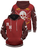 Fandomaniax - Red Hair Jersey Unisex Pullover Hoodie