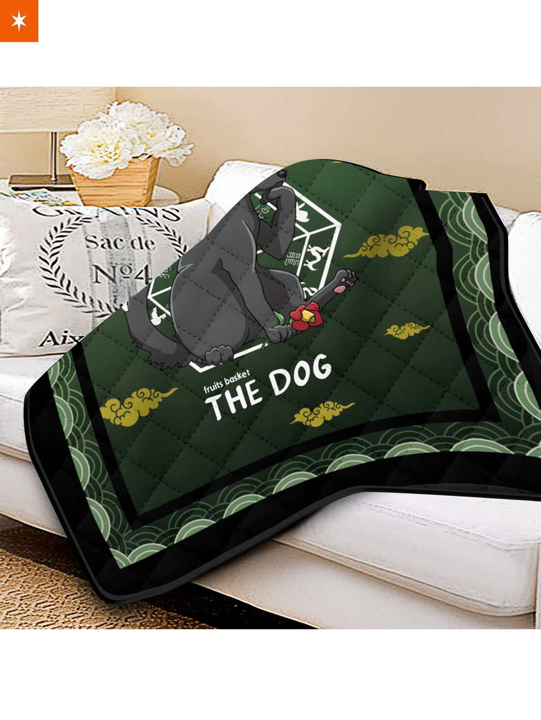 Fandomaniax - Shigure the Dog Quilt Blanket