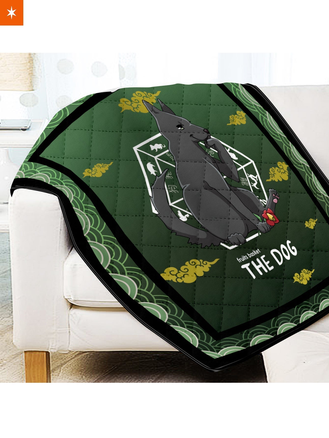 Fandomaniax - Shigure the Dog Quilt Blanket