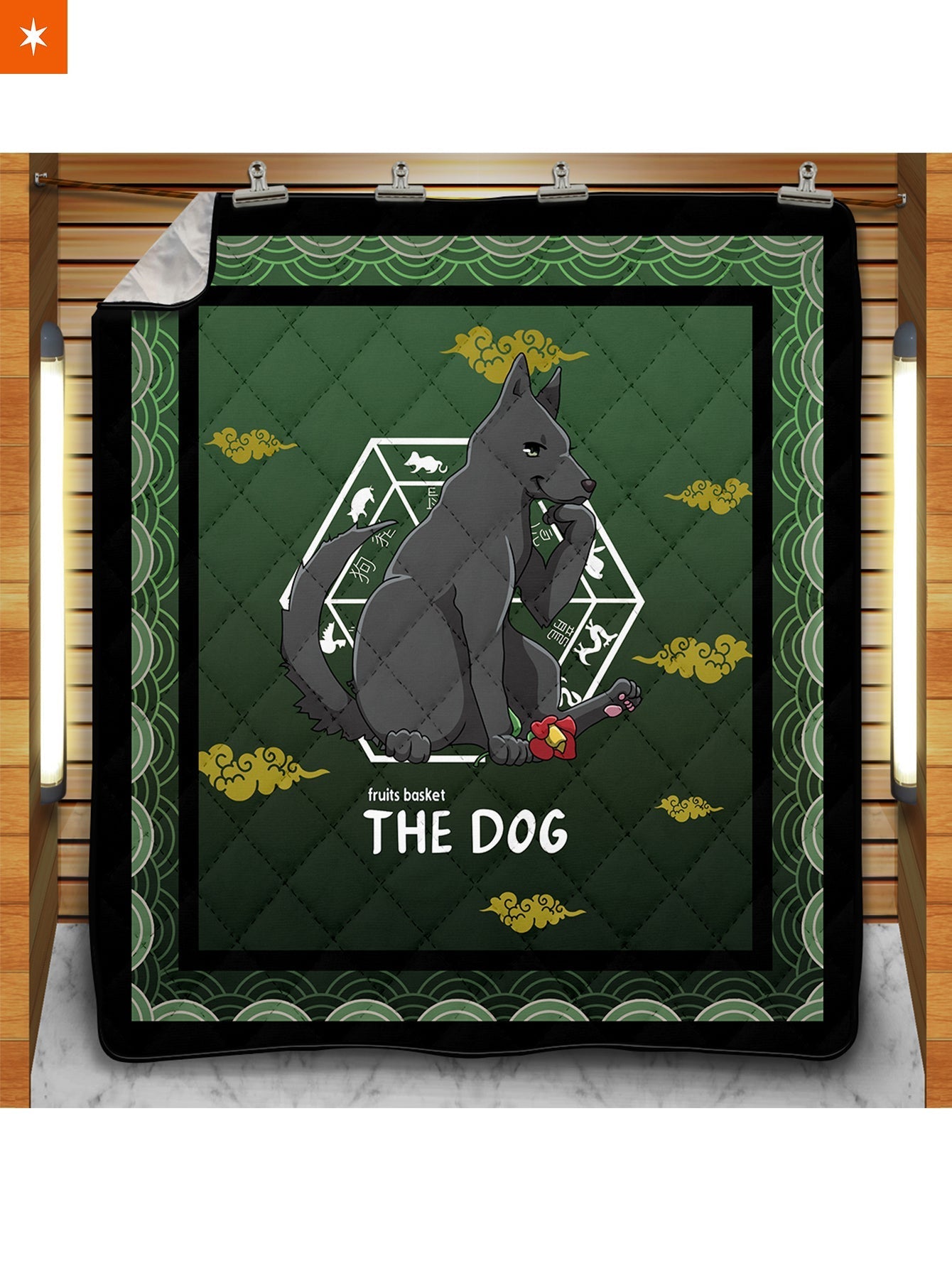 Fandomaniax - Shigure the Dog Quilt Blanket