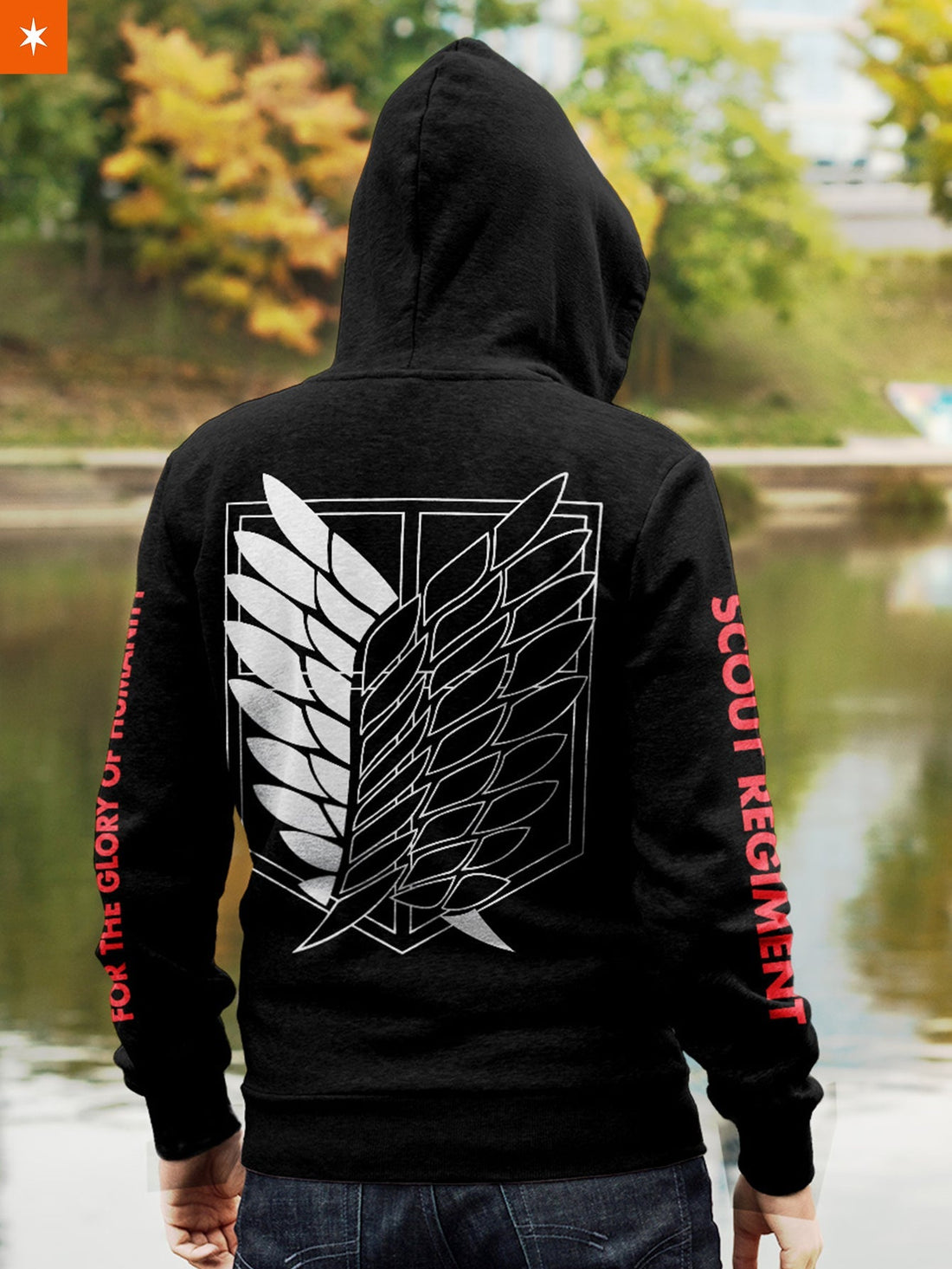 Fandomaniax - Shingeki No Kyojin Unisex Zipped Hoodie