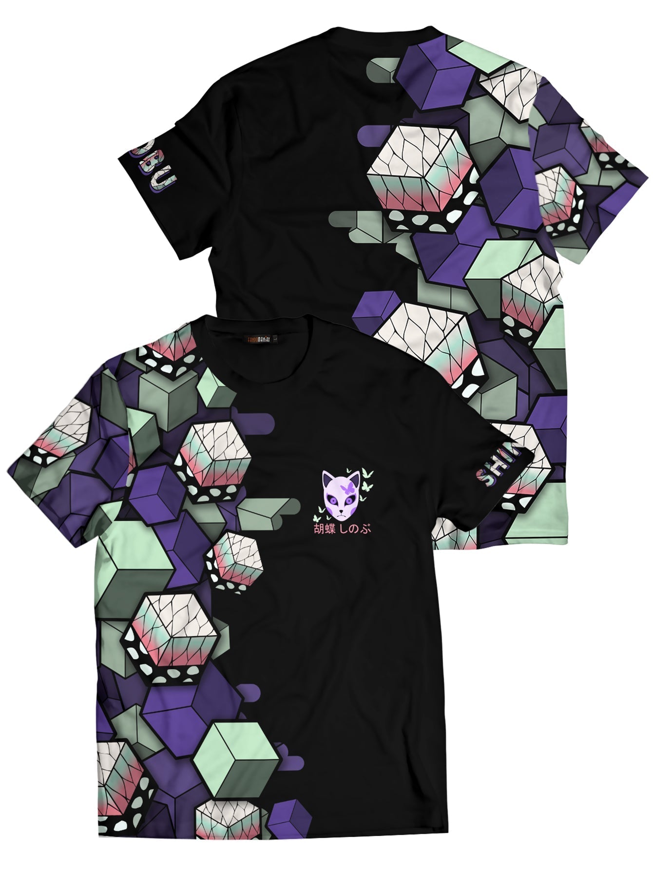 Fandomaniax - Shinobu Cube Unisex T-Shirt