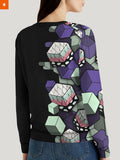 Fandomaniax - Shinobu Cube Unisex Wool Sweater