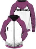 Fandomaniax - Shiratorizawa Unisex Zipped Hoodie