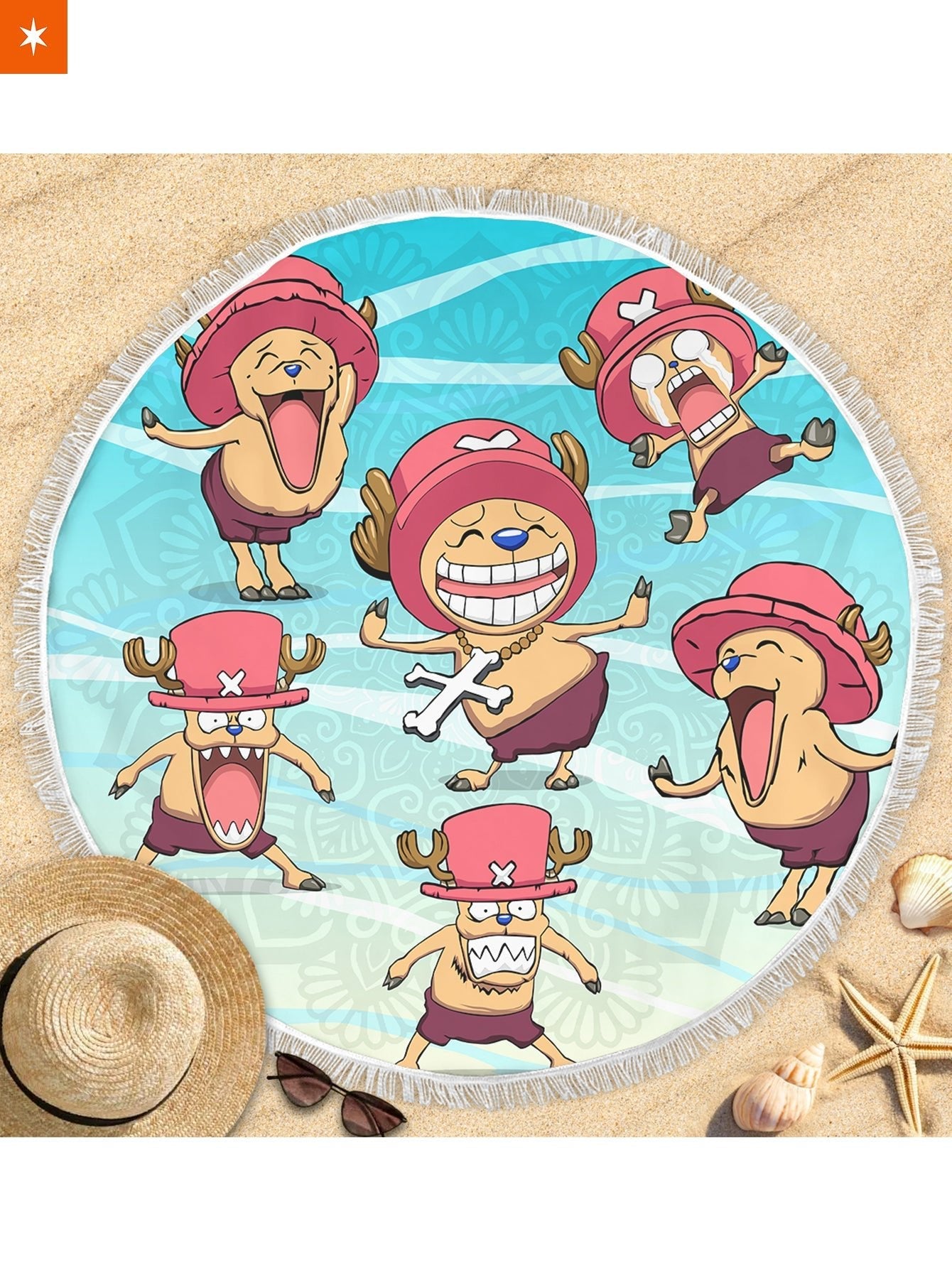 Fandomaniax - Silly Fluffy Round Beach Towel