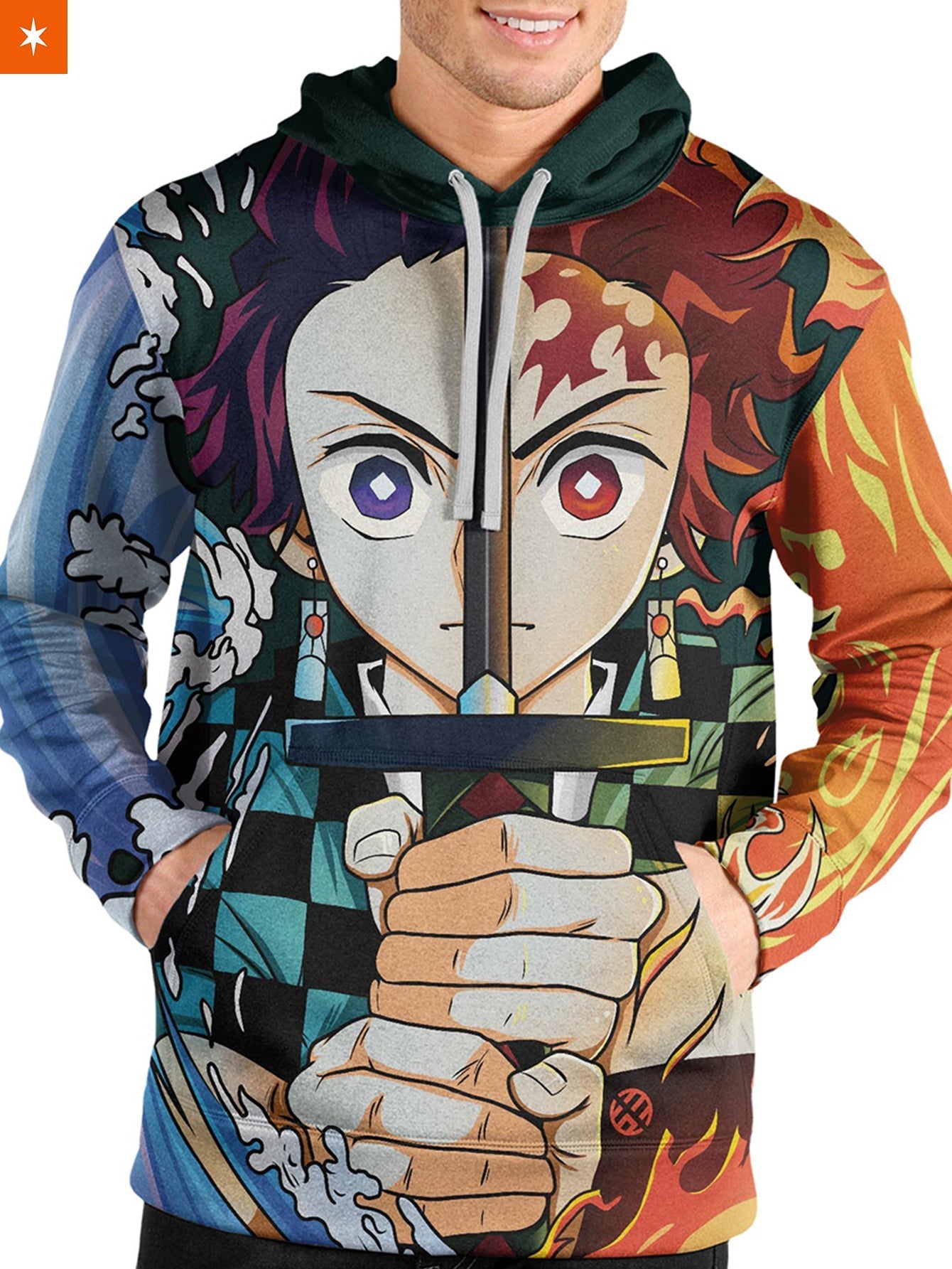 Fandomaniax - Slayer Tanjiro Unisex Pullover Hoodie