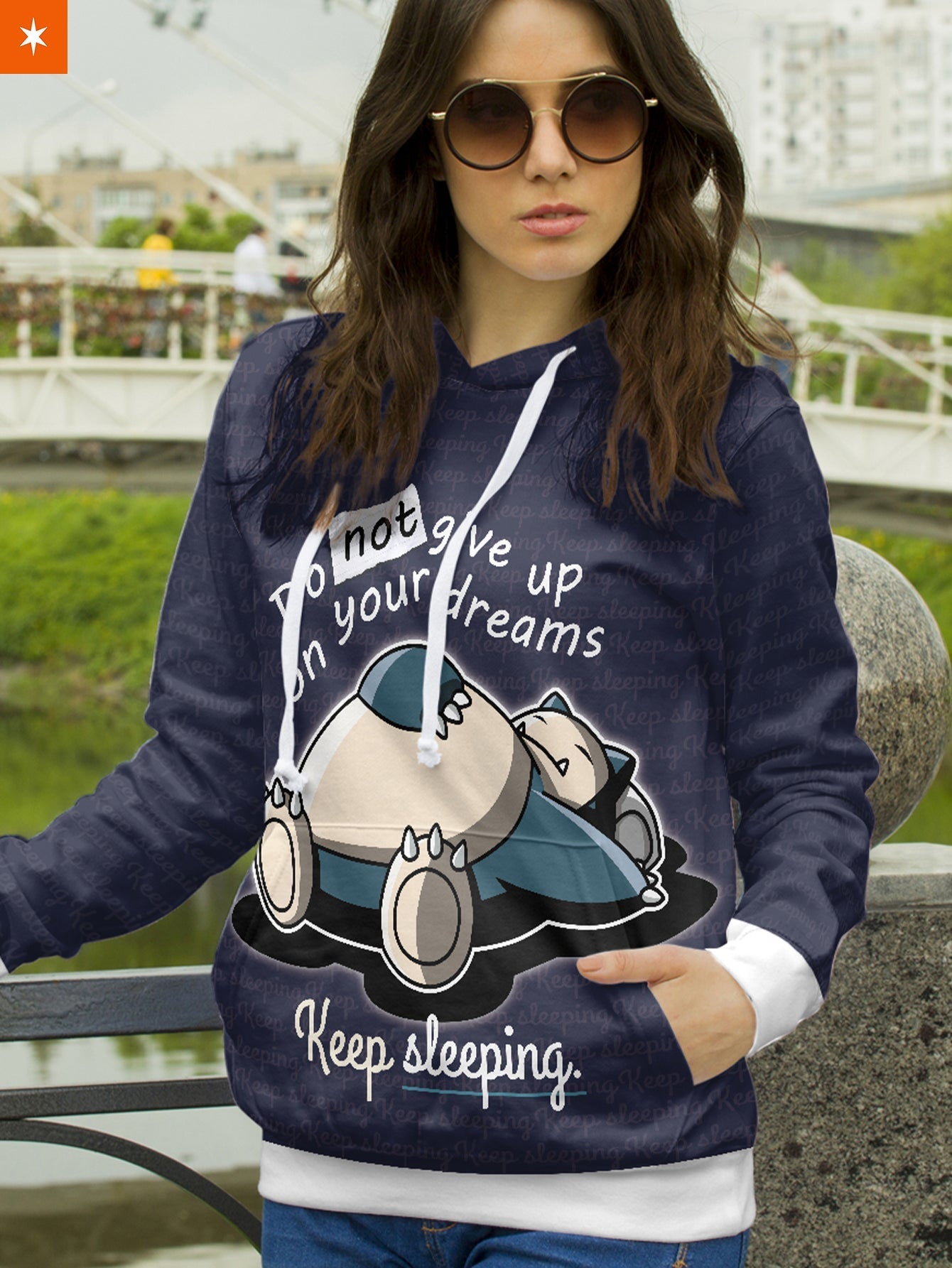 Fandomaniax - Sleeping is Life Unisex Pullover Hoodie