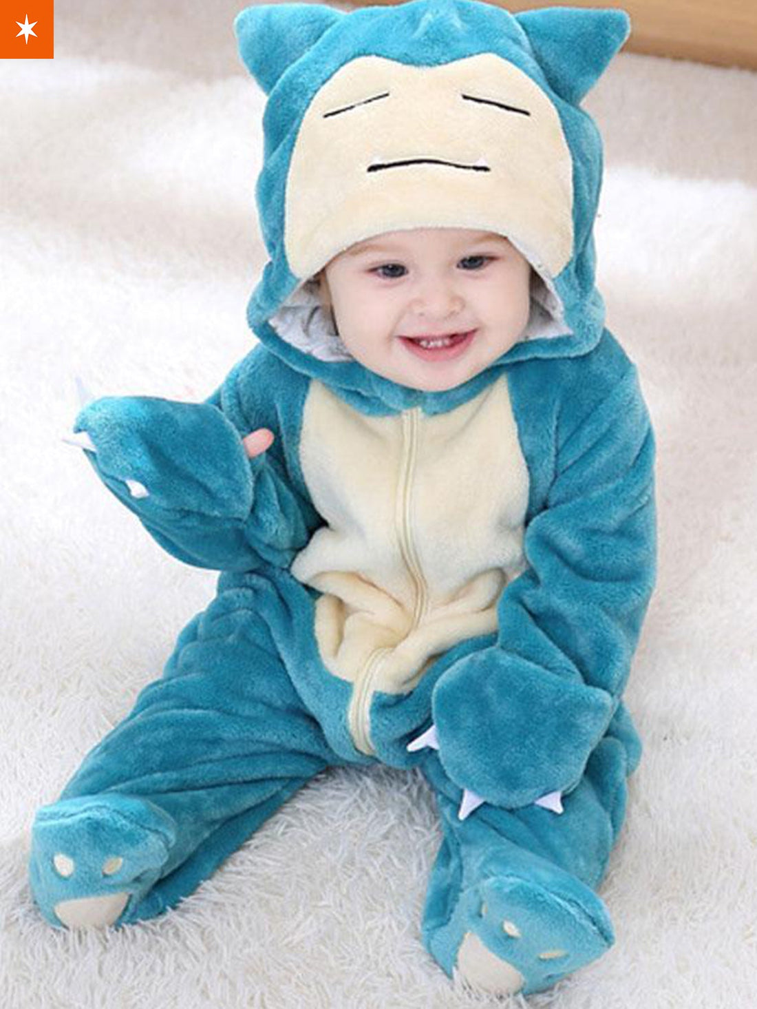 Fandomaniax - Snorlax Baby Onesie