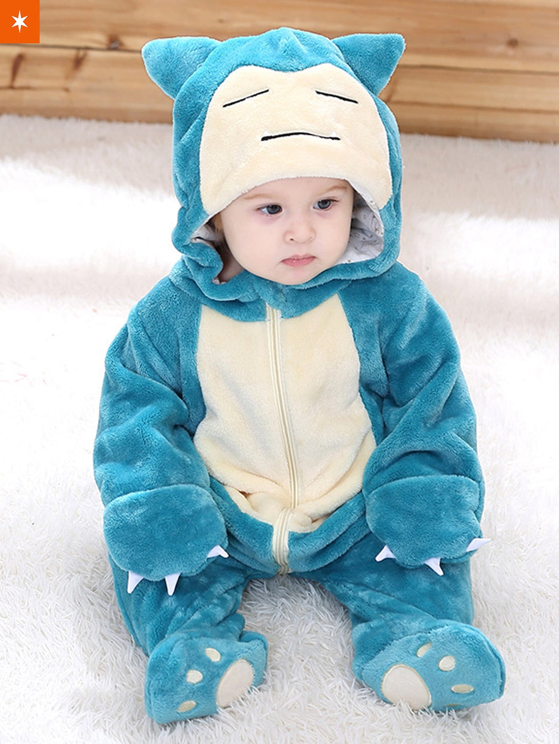 Fandomaniax - Snorlax Baby Onesie