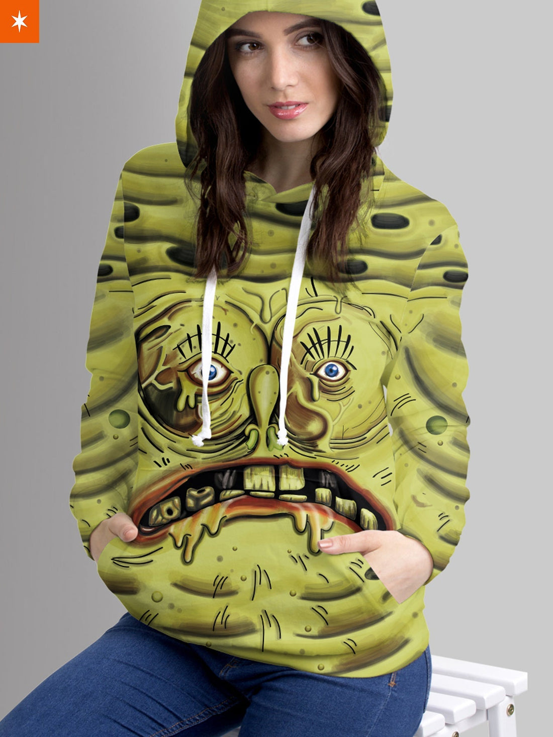 Fandomaniax - Snotbob Squarepants Unisex Pullover Hoodie