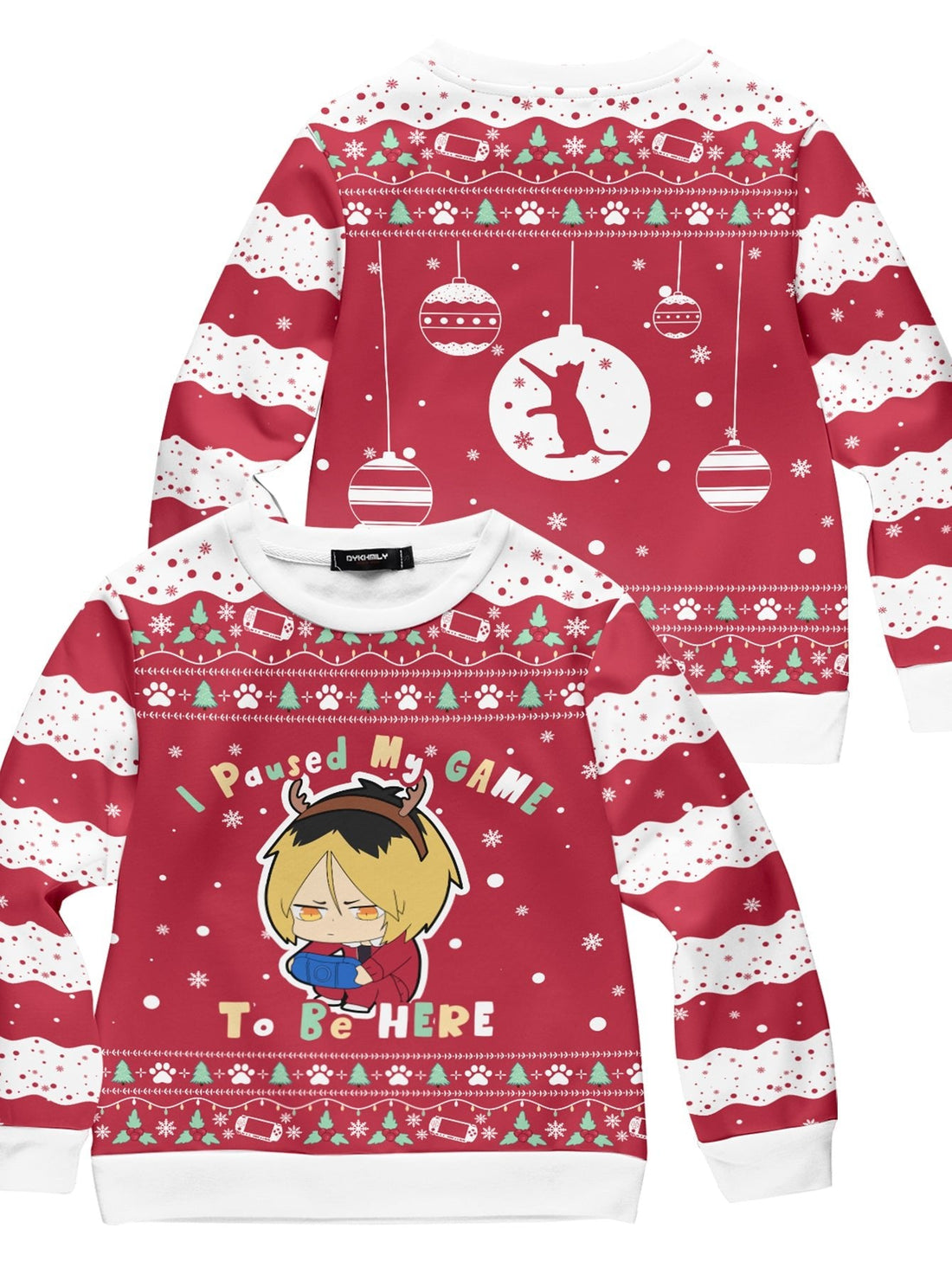 Fandomaniax - So Kenma Kids Unisex Wool Sweater